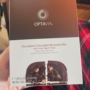 Decadent Chocolate Brownie Mix with Greek Yogurt Chips NIB